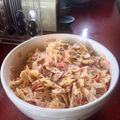Cooksnap από Effie στη συνταγή Σαλάτα ζυμαρικών τρικολόρε με σως γιαουρτιού