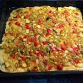 El cooksnap de Jose cuando hizo Coca de verduras. (Thermomix).