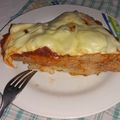El cooksnap de Sonia Derado cuando hizo Matambre a la pizza al horno.