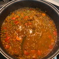 El cooksnap de Laura Sampedro cuando hizo Lentejas con chorizo y patatas.
