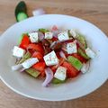 il alsi quando ha preparato Insalata greca
