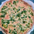Cooksnap de Morgane Manu sur la recette Quiche brocoli saumon