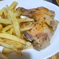 El cooksnap de Angélica Gdy cuando hizo Pollo a la mostaza con papas al horno.