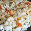 El cooksnap de Paqui Vizuete cuando hizo *Arroz tres delicias*.