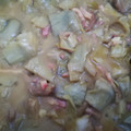 El cooksnap de La Cocina A Mi Manera cuando hizo Alcachofas a la cerveza con bacon ahumado.