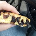 El cooksnap de Victoria Porras cuando hizo Galletitas con chispas de chocolate.