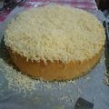 Cooksnap dari Ade Moqita Bahran untuk resep Bolu Keju panggang