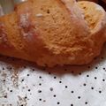 El cooksnap de Maria Elsa cuando hizo Pan con harina de maíz y de trigo dulce.