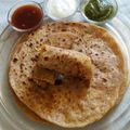 Vanika Agrawal's cooksnap of when they made Gobhi paratha.