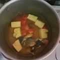 Cooksnap dari Hafinda Islami untuk resep Sop kuning bening mujaer/jahir kids +1th