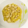 El cooksnap de Juanjo Muñoz cuando hizo Pollo con piña.