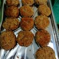 El cooksnap de Micaela Falero cuando hizo Hamburguesas de lentejas facilísimas.
