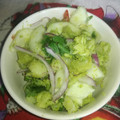 El cooksnap de Cristina Colina♡ cuando hizo Ensalada de brócoli con papas y semillas de sésamo y chía.