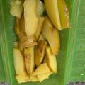 El cooksnap de Marieta cuando hizo Patatas gajo o cajún en 10 minutos al microondas con Lékué estuche de vapor.