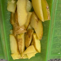 El cooksnap de Marieta cuando hizo Patatas gajo o cajún en 10 minutos al microondas con Lékué estuche de vapor.