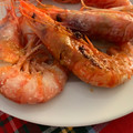 El cooksnap de Marieta cuando hizo Gambas rojas a la plancha.