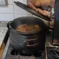 El cooksnap de Pedro Díaz cuando hizo Tortuguita a la olla.