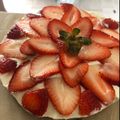 El cooksnap de Glendy Santos cuando hizo Mostachón de fresas keto🍓🍰.