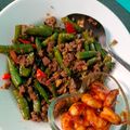 Cooksnap dari Gusthia Wirahmadhani untuk resep Kacang Panjang Tumis Daging ala Restoran