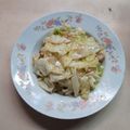 รูป Cooksnap ของ Meacheep Cheep เมื่อเขาทำ กะหล่ำ​ปลี​ผัดน้ำปลา