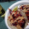 El cooksnap de Isa cuando hizo Tacos de camarón estilo Ensenada.