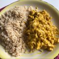 El cooksnap de Marina MP cuando hizo Pollo al curry con leche de coco y anacardos.