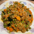 El cooksnap de Débora Cantero Martínez cuando hizo Quinoa con verduritas y pollo.