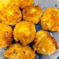 Cooksnap của Dibee khi họ làm theo món Đậu hũ chiên chà bông béo thơm cho bữa trưa ngon miệng