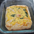 El cooksnap de María Velasco cuando hizo Tarta de espinacas con queso.