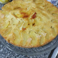El cooksnap de Eugenia cuando hizo Torta de manzana 🍎 invertida.