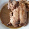 El cooksnap de Rafricana cuando hizo Picantones a la cacerola rellenos de manzana.