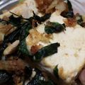 張子芸 的 【一鍋到底快速10分鐘】香煎九層塔豆腐(清冰箱) cooksnap