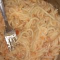 El cooksnap de Nathalia Ballen cuando hizo Pasta con Atún... facilísima.
