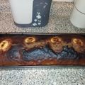 El cooksnap de Giuli cuando hizo Queque de Milo y plátano.