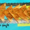 Poonam Singh का कुकस्नैप जब उन्होंने सूजी टोस्ट (Suji toast recipe in hindi) बनाया था।