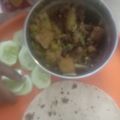 Anjana Sahil Manchanda का कुकस्नैप जब उन्होंने आलू मटर की सब्जी (Aloo Matar ki sabzi recipe in hindi) बनाया था।