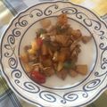 El cooksnap de mercedes cuando hizo Pollo con piña.