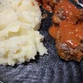 El cooksnap de Barby cuando hizo Albóndigas con puré de papas🍛.