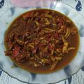 Cooksnap dari Barran Namiera untuk resep Usus Ayam Pedas ala Warteg