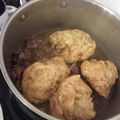 Tiffany's cooksnap of when they made Dumpling with beef stew.