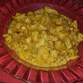 El cooksnap de José Santiago Muñoz cuando hizo Pollo al curry.
