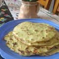 El cooksnap de Cristian Elizondo cuando hizo Panqueques de zuchini (calabacín) sin gluten.