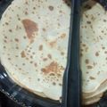 El cooksnap de Leila Tenaglia cuando hizo Panqueques.