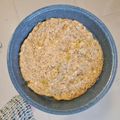 El cooksnap de Natacha Matacha cuando hizo Pan de ajo keto (cetogénico).