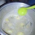 Cooksnap dari Adisahputra Isda untuk resep Bubur kacang ijo with duren (tips agar cepat)