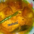 Reshmi Deb's cooksnap of when they made মিষ্টি কুমড়োর ধোকার ডালনা (Misti kumror dhokar dalna recipe in Bengali).