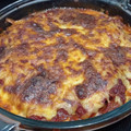 El cooksnap de Rodolfo Azofeifa cuando hizo Berenjena y Zucchini al horno.