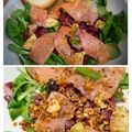 El cooksnap de Alba Bertomeu cuando hizo Ensalada de lentejas con canónigos, salmón y aguacate.