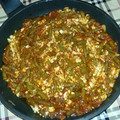 El cooksnap de Francisco Casany cuando hizo Judías verdes con tomate y huevo duro.