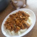 Eszti Sedlák Cooksnap-ja, amikor elkészítette a(z) Gombapaprikás receptet.